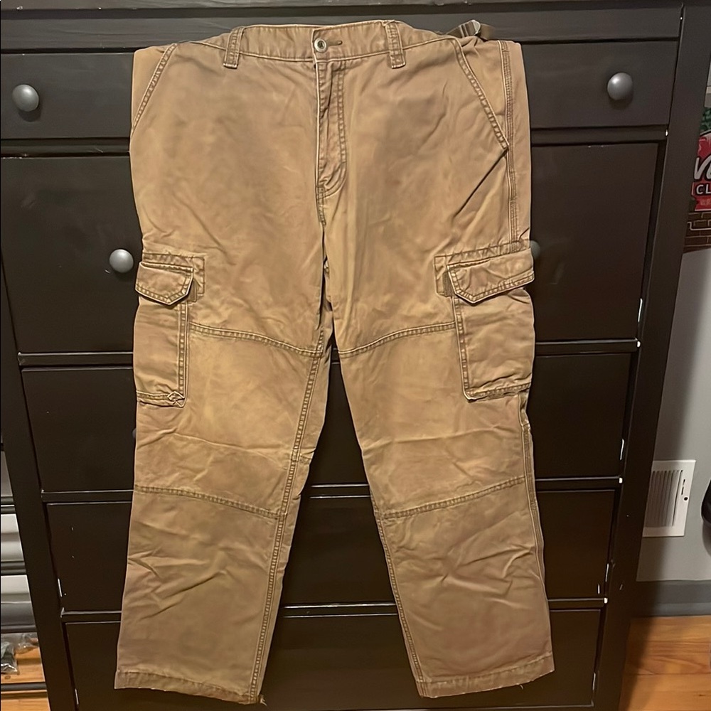 Men's Tan Cargo Pants
